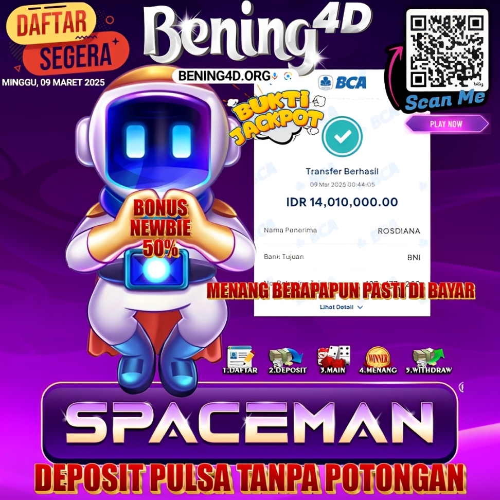 BUKTI KEMENANGAN JACKPOT SLOT GACOR TGL 09 MARET 2025